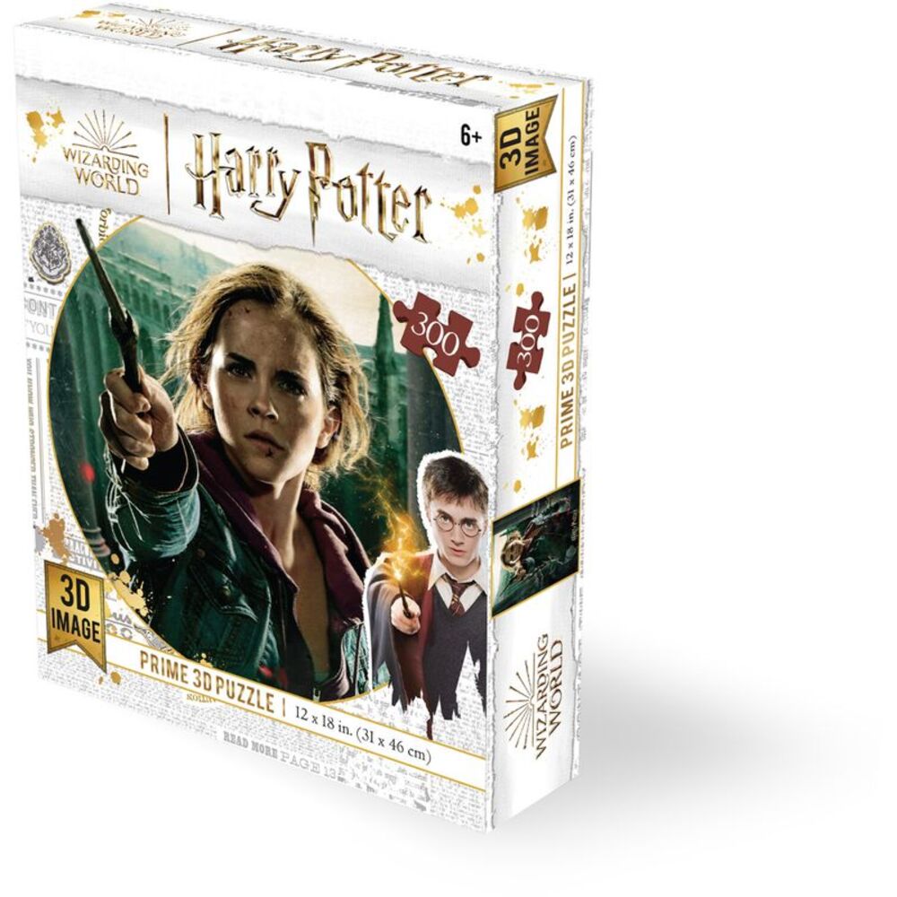 Harry Potter Hermione Granger 300pc 18x12 in 3D Lenticular Puzzle  COLLECTIBLES
